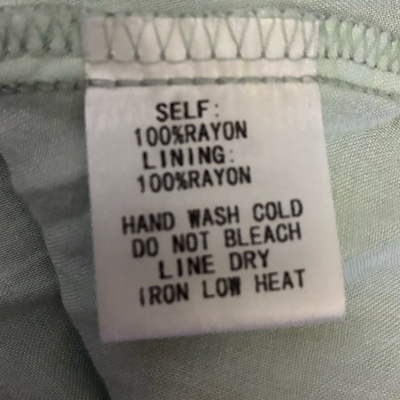 LuLu's Mint Green Lace Double Strap Mini Dress XS - Picture 11 of 12